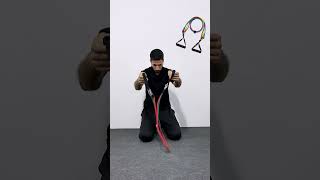 Resistance Bands Workout 🔥 تمارين بحبل المقاومة [upl. by Chute]