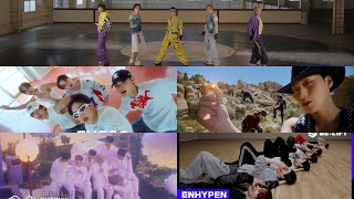 ACE WayV ATEEZ NCT DREAM and ENHYPEN mv reactions [upl. by Woodberry279]