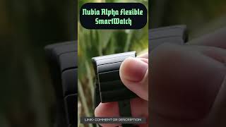 A wearable phone with flexible OLED display Nubia Alpha handson [upl. by Sievert]