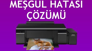 Epson Yazıcı Meşgul Hatası Çözümü [upl. by Rugen457]