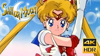 Sailor Moon English DiC Opening 4K Remastered [upl. by Jaycee]