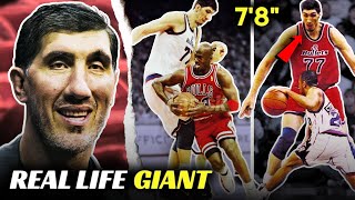 ANG 78quot na KINATAKUTAN ni SHAQ at JORDAN  Tallest NBA Player of All Time  Gheorghe Muresan [upl. by Hitoshi]