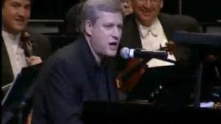 Stephen Harper performs at the National Arts Centre gala [upl. by Eiddal]