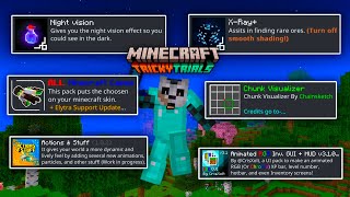 ❤️TOP 15 TEXTURAS ÚTILES para MINECRAFT PE 121  Texture Packs Survival MINECRAFT BEDROCK 121✅ [upl. by Eidderf]