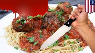 Meatball stabbing Maryland man knifes colleague for pinching his meatball [upl. by Morel233]