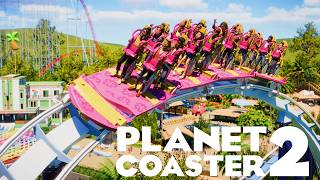 PLANET COASTER 2  WATERPARKS CONFIRMED First Look at Reveal Trailer amp Impressions [upl. by Ailaroc]