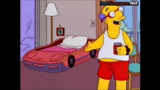 The Simpsons  I Sleep In A Racing Car [upl. by Giacamo743]