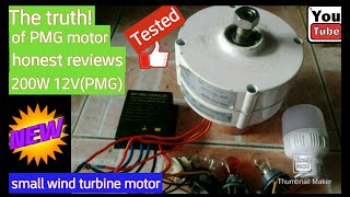 UNBOXING PMG MOTORthe truth of 200w 12v small wind turbine motorgood guidance reviews 4 u guys [upl. by Macleod]