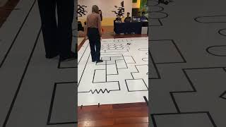 Two Robots Line Follower Kakarobot in same race🤯 robot robotics electronic engineering arduino [upl. by Shaine]