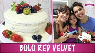 BOLO RED VELVET  386  Receitas da Mussinha [upl. by Gypsie506]