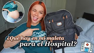 LO QUE LLEVO EN MI MALETA PARA EL HOSPITAL  PARTO [upl. by Llebyram935]