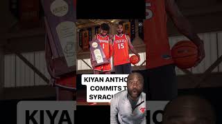 Kiyan Anthony just made the best decision of his career shorts [upl. by Ahtelat]