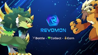 Revomon Official Trailer  Enter the metaverse  Play to earn game [upl. by Sokcin761]