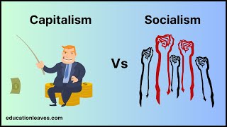 Capitalism Vs Socialism  Difference between Capitalism and Socialism [upl. by Rintoul]