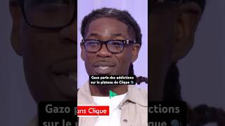 Gazo parle des addictions sur le plateau de Clique 😯 [upl. by Tati]