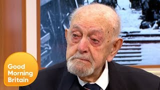 Veteran Ted Cordery Emotionally Recalls the Events of DDay  Good Morning Britain [upl. by Donovan52]