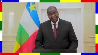 Message de fin dannée 2023 du président Faustin A TOUADERA [upl. by Shellans]