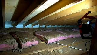 Fixing an Attic  Insulation Baffles amp Radiant Barrier [upl. by Sualakcin917]