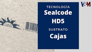 Trazabilidad en cajas con codificadoras industriales HD5 [upl. by Neisa]