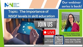 The Importance of NSQF Levels in Skill Education [upl. by Novej]