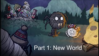 Dont Starve TogetherSolo Part 1 New World [upl. by Eiaj]