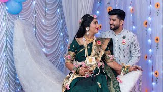 Puja Ingale Babyshower  Marathi baby shower  Dohale jevan  Cinematic video [upl. by Nuahsad]