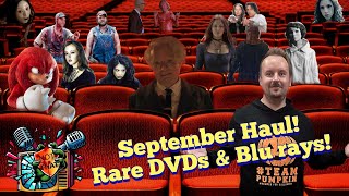 September 2024 Horror Haul Including Rare DVD amp Blu ray [upl. by Baun]