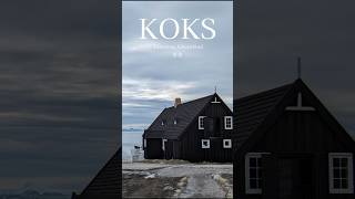 KOKS Michelin Restaurant Greenland Shorts travel michelin restaurant koks travelblog iceberg [upl. by Suoicul]