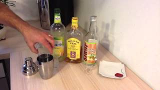 Faire un cocktail Whisky Sour  Recette cocktail Wisky [upl. by Gnex]