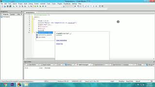 temperature conversion  codeblocks  C Tutorials [upl. by Yrohcaz]