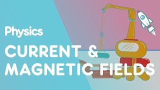 Current amp Magnetic Fields  Magnetism  Physics  FuseSchool [upl. by Nevile]