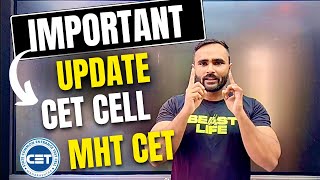 pradeepgiriacademy IMPORTANT UPDATE OF CET CELLMHT CET 2024 [upl. by Tully]