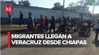 En Veracruz caravana migrante pasará la navidad en Córdoba [upl. by Venditti]