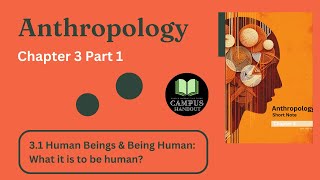 Anthropology Chapter 3  Part 1  Human Diversity Comparative Approach [upl. by Nottnerb]