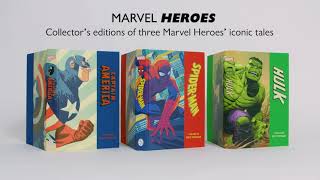 The Marvel Heroes series  Spectacular comic editions from The Folio Society [upl. by Egrog]