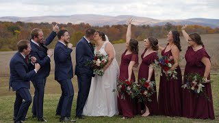 Ashley  Sawyer Wedding Trailer  Rivercrest Farm Wedding [upl. by Norek]