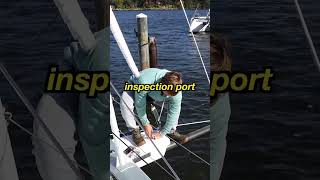 How the Carbon Bowsprit works on the Seawind 1170 Sailing Catamaran Part 1seawind1170 boattour [upl. by Llerraj]