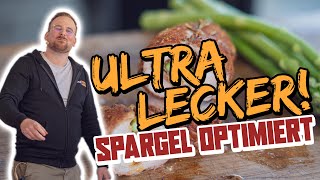 Gefülltes SCHWEINEFILET mit Spargel vom Gasgrill  DAS musst du BEACHTEN🔥 [upl. by Arotak]