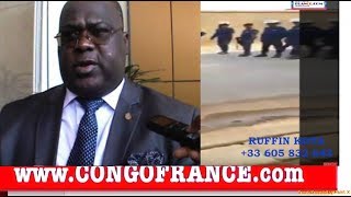 FELIX TSHISEKEDI EMPECHÉ PAR LA POLICE DE KABILA ET BANA MURA CONGO EZA DIREGER PAR BA RWANDAIS BO [upl. by Yaras]