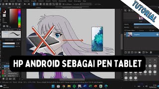 TUTORIAL HP Sebagai Pen Tablet [upl. by Wiltshire]