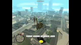 GTA SA  MAGNETIC HELICOPTER [upl. by Marba]