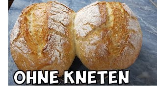 Schnelles Brot ohne kneten speedy no knead bread [upl. by Ijuy]