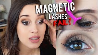 Magnetic Eyelashes Review [upl. by Asihtal]