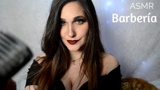 Barbería Arreglo tu barba❤️  Roleplay  ASMR Español [upl. by Naihtniroc]