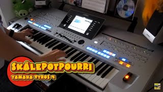 Skålepotpourri  Yamaha Tyros 4 [upl. by Deehahs]