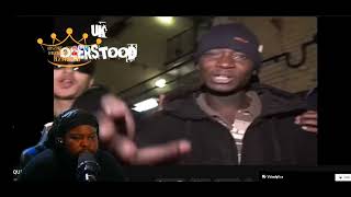 UK Reaction by American  SQUEEKZ LISTEN UP HOOD VIDEO [upl. by Aneri508]