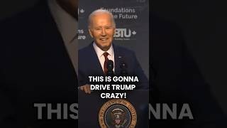 Biden MOCKS Trump in front of union workers Crowd Roars with Laughter [upl. by Geraldine]