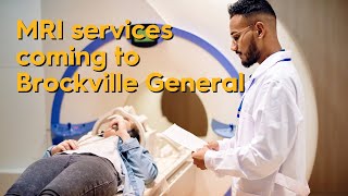 Brockville General opens MRI suite in spring 2024 mri diagnosticimaging healthcare [upl. by Dunton]