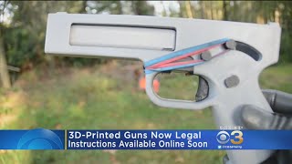 3DPrinted Guns Now Legal [upl. by Lecrad]