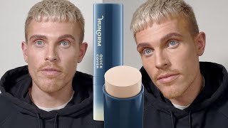 The Best Concealer for Men NuNorms Quick Cover Stick [upl. by Nylevol]